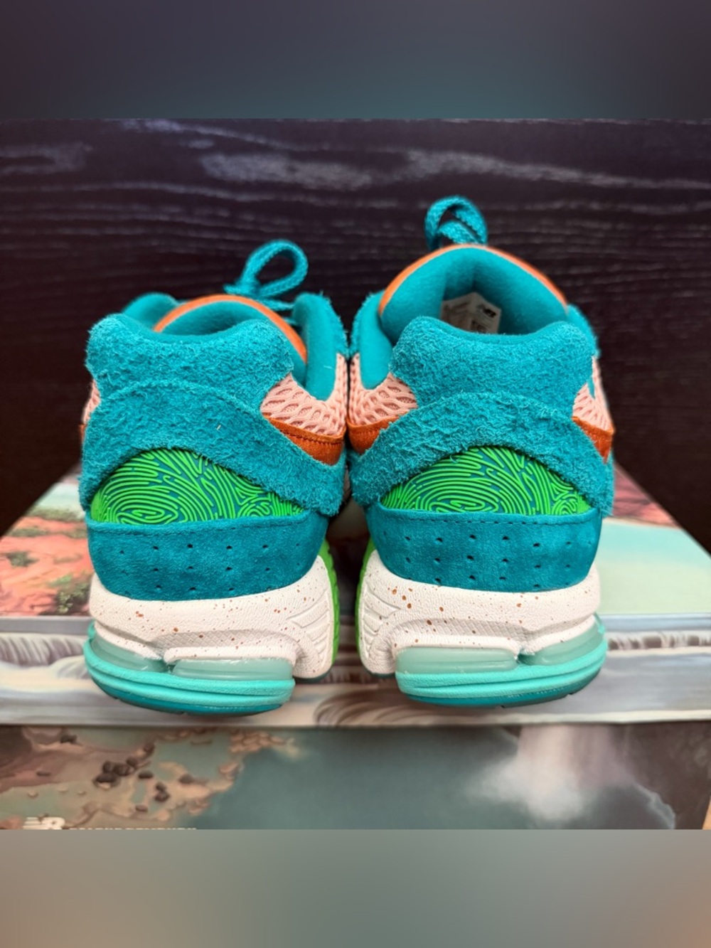 Salehe Bembury x New Balance 2002R Water Be The Guide Blue/Beige ML2002RJ - Picture 4 of 13